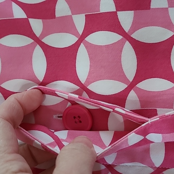 Madison Pink All-Weather Lightweight Coat with belt size Small - Picture 5 of 11